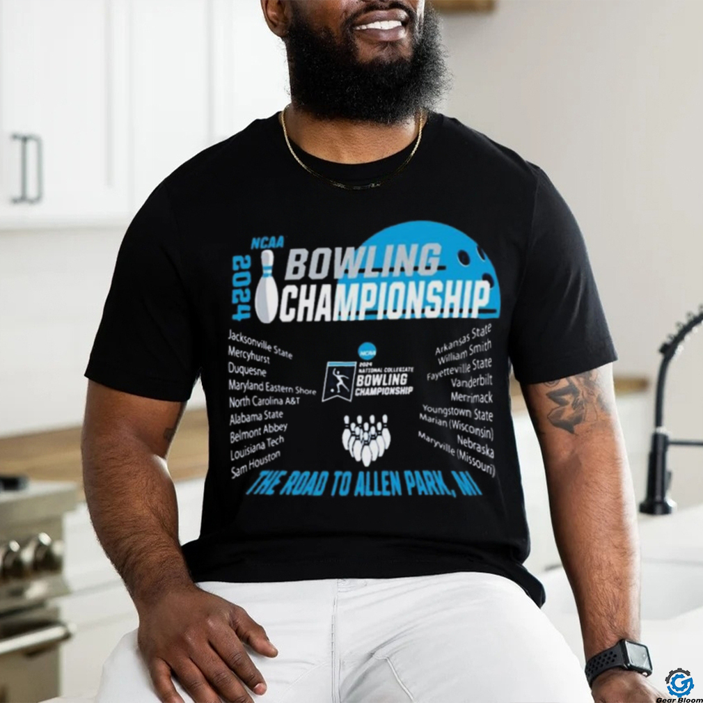 2024 NCAA Bowling Championship The Road to Allen Park, MI Shirt 2024 NCAA Bowling Championship The Road to Allen Park, MI Shirt