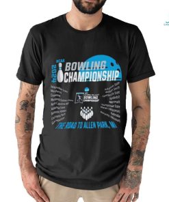 2024 NCAA Bowling Championship The Road to Allen Park, MI Shirt