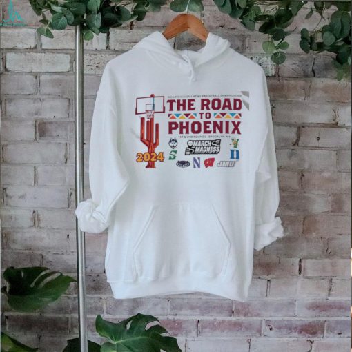 2024 NCAA Division I Men’s Basketball Championship The Road to Phoenix March Madness logo shirt