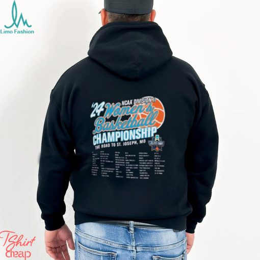 2024 NCAA Division II Women’s Basketball Regionals Championship Shirt