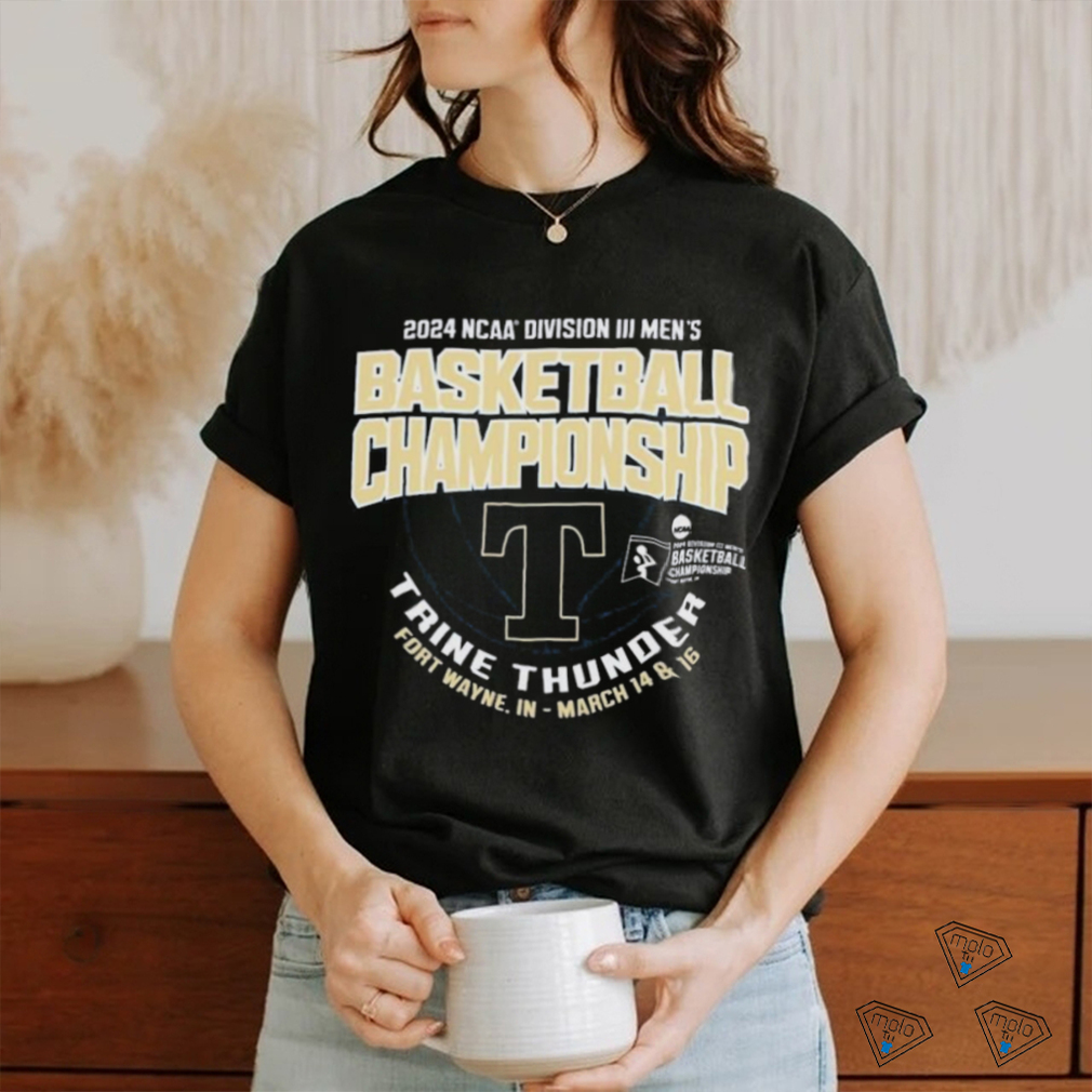 2024 NCAA Division III Championship Trine Thunder Men’s Basketball Shirt 2024 NCAA Division III Championship Trine Thunder Men’s Basketball Shirt