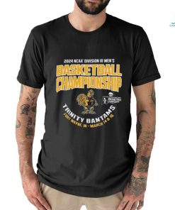2024 NCAA Division III Championship Trinity Bantams Men’s Basketball Shirt
