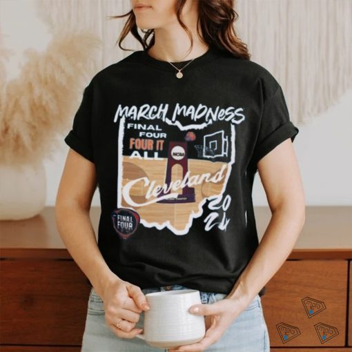 2024 NCAA March Madness Final Four Women’s basketball Unisex Cotton shirt