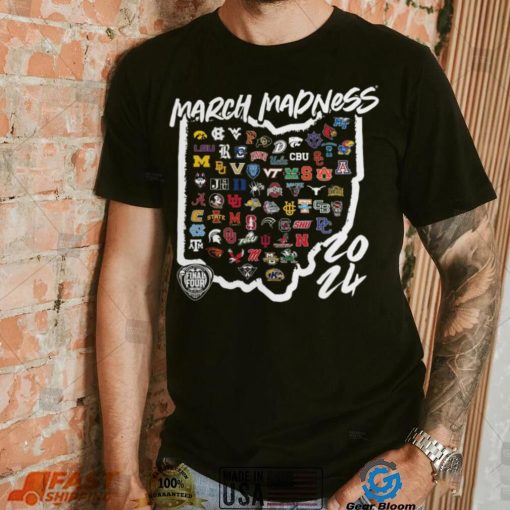 2024 NCAA Women’s Basketball Tournament March Madness Athletic Determination T Shirts