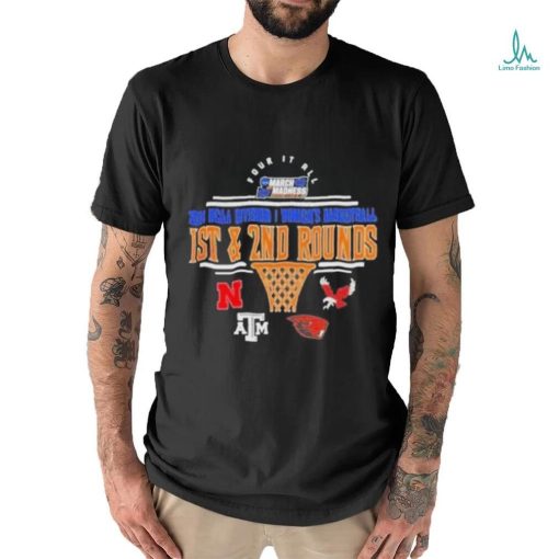 2024 Ncaa Women’S Basketball 1St And 2Nd Rounds Corvallis Or Shirt