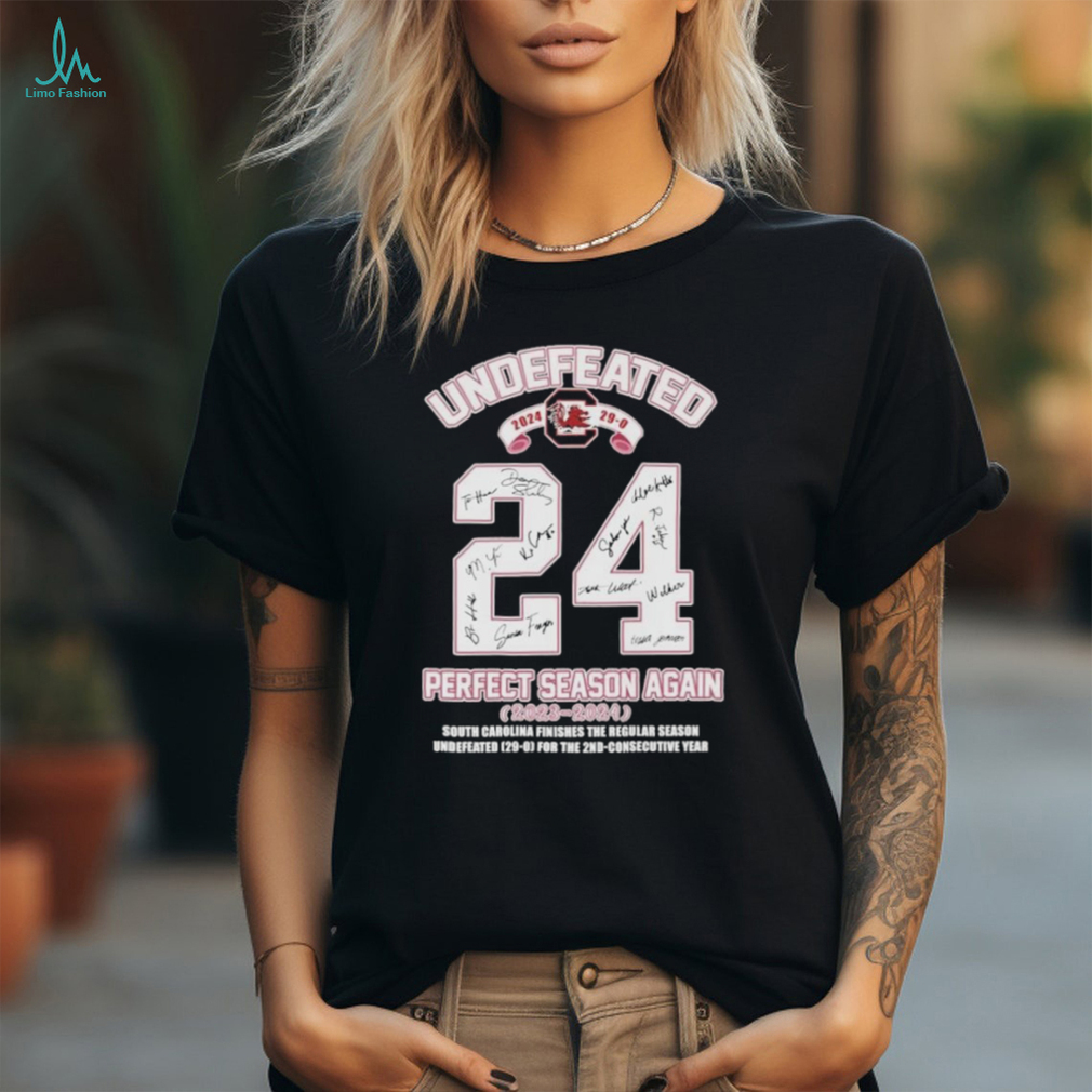 2024 Perfect Season South Carolina Gamecocks T Shirt 2024 Perfect Season South Carolina Gamecocks T Shirt