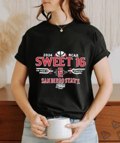 2024 SDSU Aztecs Men’s Basketball Sweet 16 Shirt