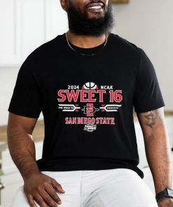 2024 SDSU Aztecs Men’s Basketball Sweet 16 Shirt