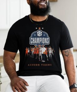 2024 Sec Men’s Basketball Tournament Champions Auburn All Teams Shirt