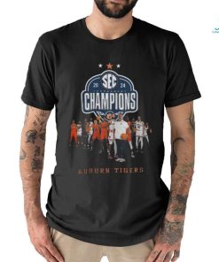 2024 Sec Men’s Basketball Tournament Champions Auburn All Teams Shirt