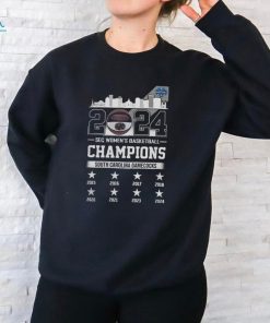 2024 Sec Women’s Basketball Champions South Carolina Gamecocks Shirt