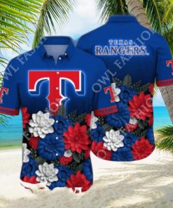 2024 Texas Rangers MLB Baseball Flower Hawaii Shirt