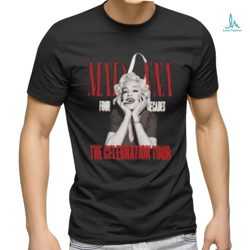 2024 Tour Madonna The Celebration T  Shirt