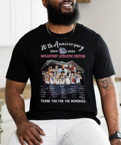 20th Anniversary 2004 2024 Mccarthey Athletic Center Thank You For The Memories Signatures Shirt