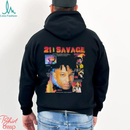 21 savage and metro boomin drop savage mode ii rap t shirt
