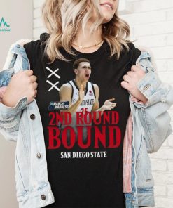 2ND Round Bound San Diego State poster shirt
