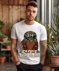 314 STL St. Louis black woman locs shirt