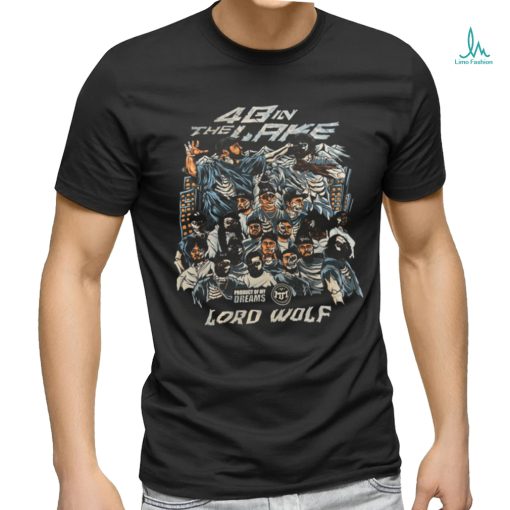 4bin the lake product of my dreams lord wolf shirt