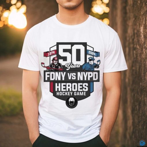 50th Heroes Hockey Game T Shirt