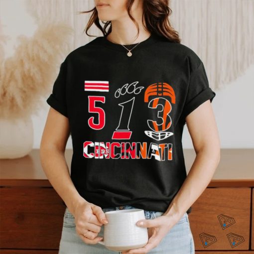 513 Cincinnati Bearcats Cincinnati Reds and Cincinnati Bengals sports team shirt