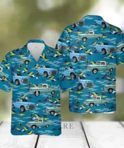 65 Chevy Truck Button Down Hawaiian Shirt