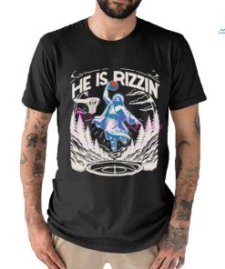 90s He Is Risen Easter Funny Meme jesu basketball shirt