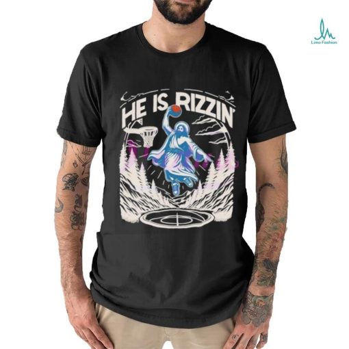 90s He Is Risen Easter Funny Meme jesu basketball shirt