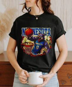 90s Style Basketball Wolf Minnesota shirt