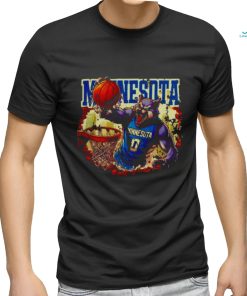 90s Style Basketball Wolf Minnesota shirt