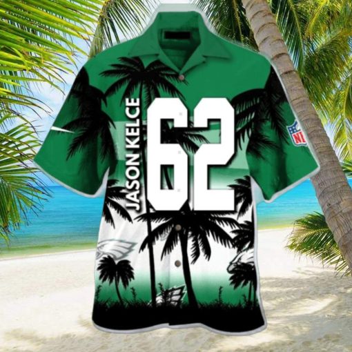 A Legendary Career Jason Kelce Philadelphia Eagles Hawaiian Shirt