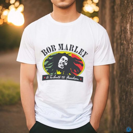A Tribute to Freedom Bob Marley Vintage T Shirt