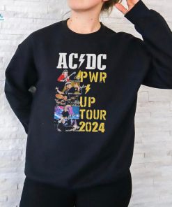 ACDC Pwr Up Tour 2024 Fan T Shirt