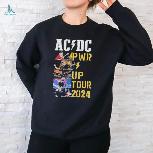 ACDC Pwr Up Tour 2024 Fan T Shirt