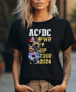 ACDC Pwr Up Tour 2024 Fan T Shirt
