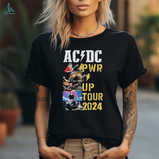 ACDC Pwr Up Tour 2024 Fan T Shirt