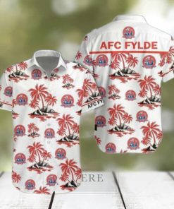 AFC Fylde Soccer Hawaiian Shirt