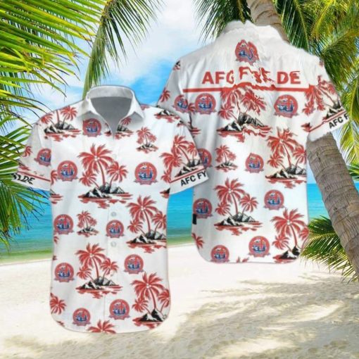 AFC Fylde Soccer Hawaiian Shirt