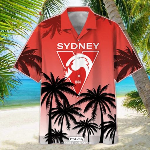 AFL Sydney Swans Sport Beach Summer Personalized Hawaiian Shirt