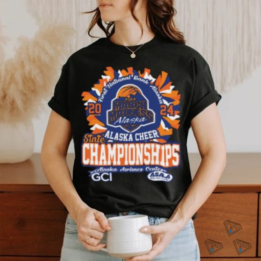 ASAA March Madness Alaska Cheer State Championships 2024 Shirt