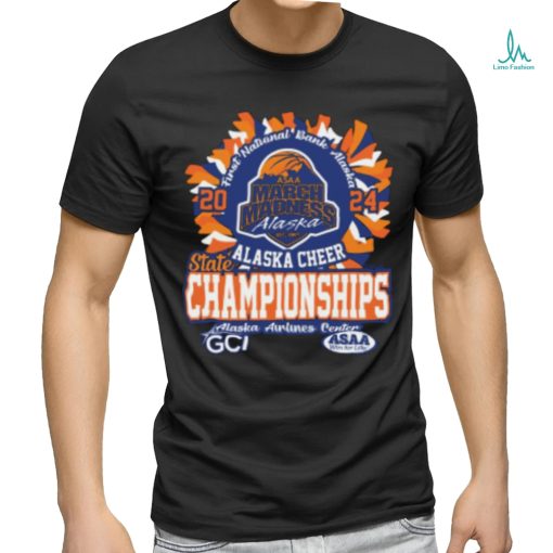 ASAA March Madness Alaska Cheer State Championships 2024 Shirt