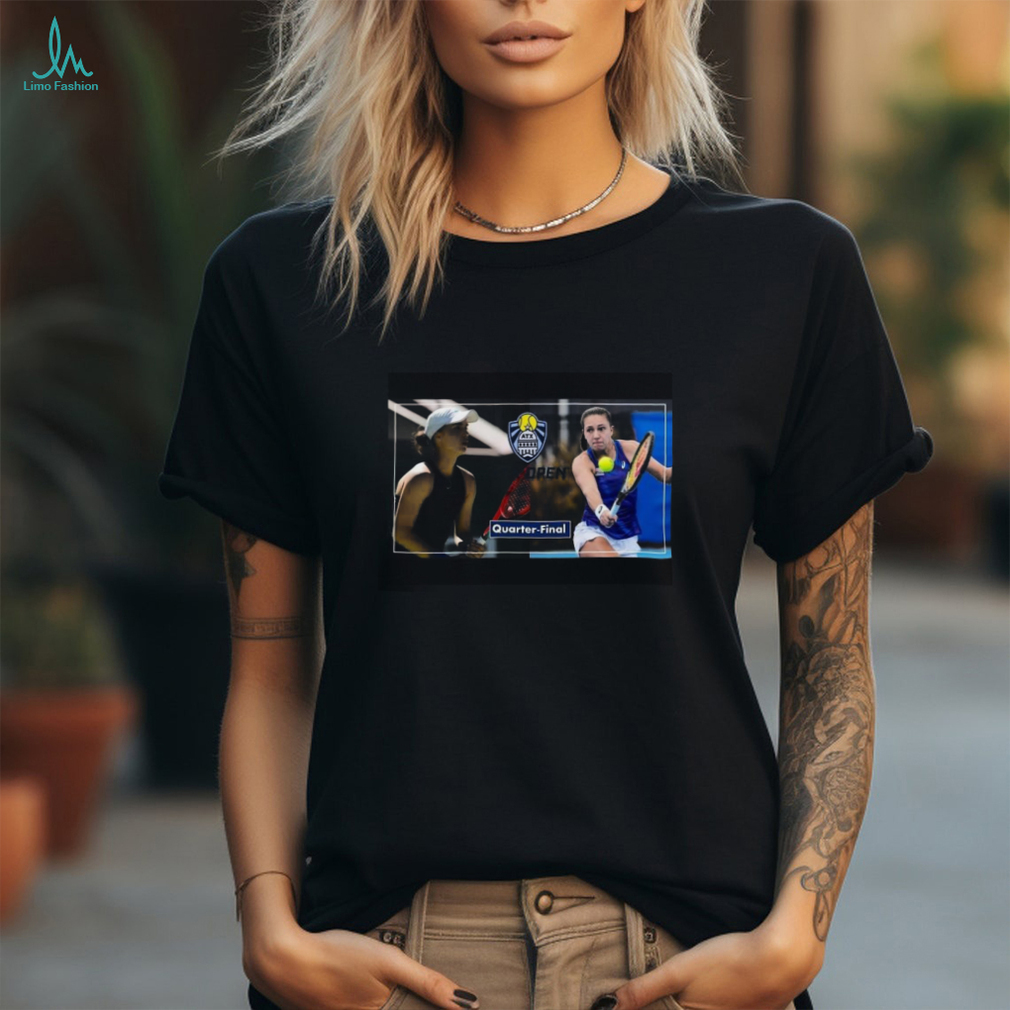 ATX Open 2024 Anhelina Kalinina vs Diane Parry tennis shirt