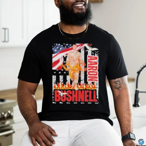 Aaron Bushnell American Flag T shirt