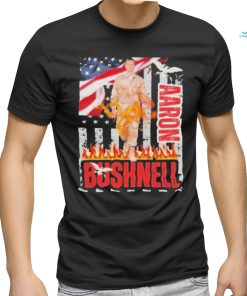 Aaron Bushnell American Flag T shirt