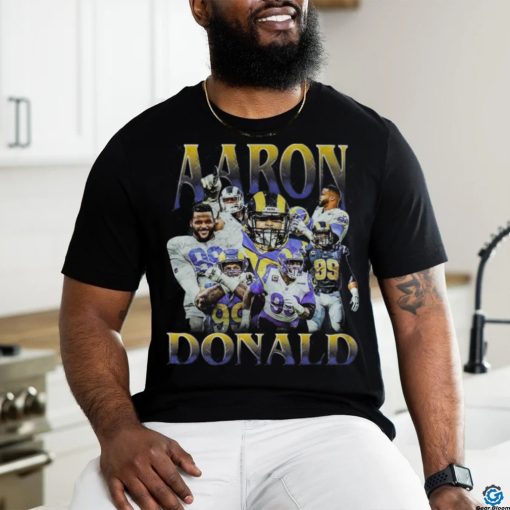 Aaron Donald 90s Graphic Vintage Tee Football shirt