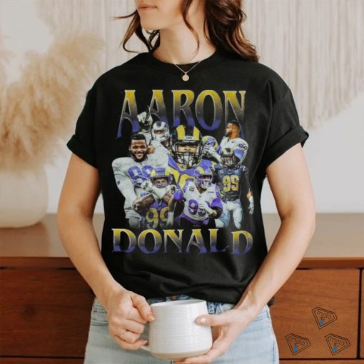 Aaron Donald 90s Graphic Vintage Tee Football shirt