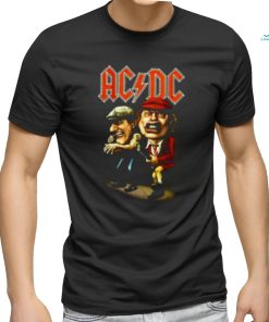 Ac Dc Caricature In Concert T shirt