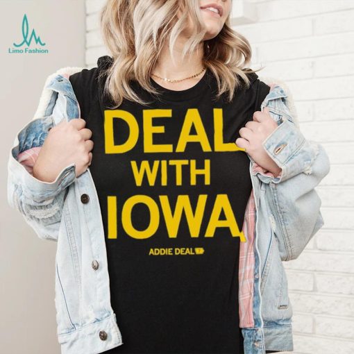 Addie Deal 7 with Iowa Women’s Basketball NCAA classic shirt