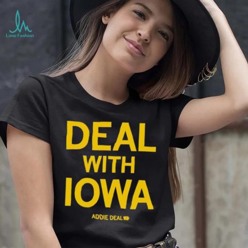 Addie Deal 7 with Iowa Women’s Basketball NCAA classic shirt