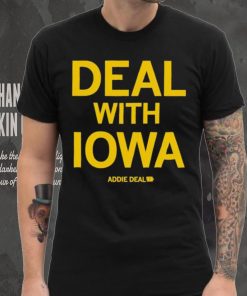 Addie Deal 7 with Iowa Women’s Basketball NCAA classic shirt