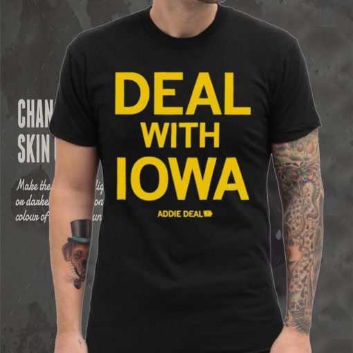 Addie Deal 7 with Iowa Women’s Basketball NCAA classic shirt